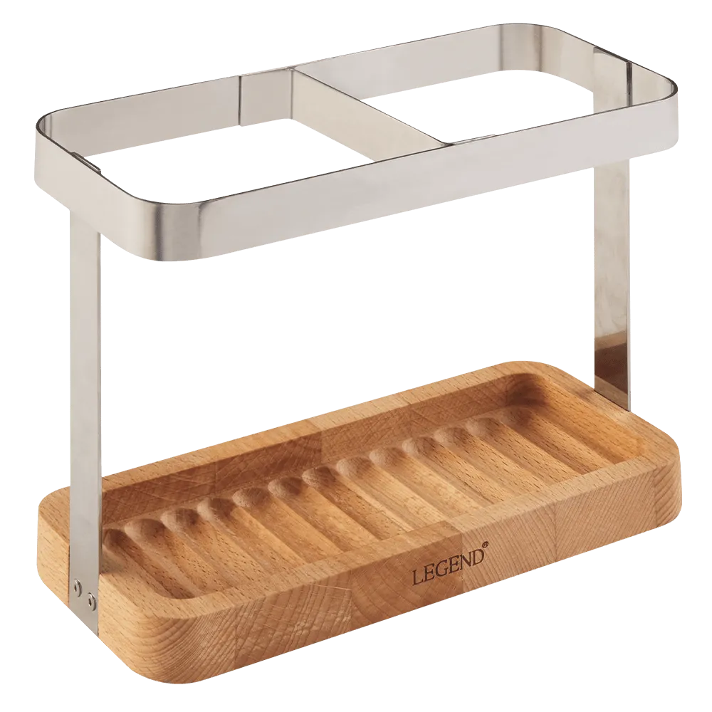 Legend Premium Beechwood Utensil Holder 600707