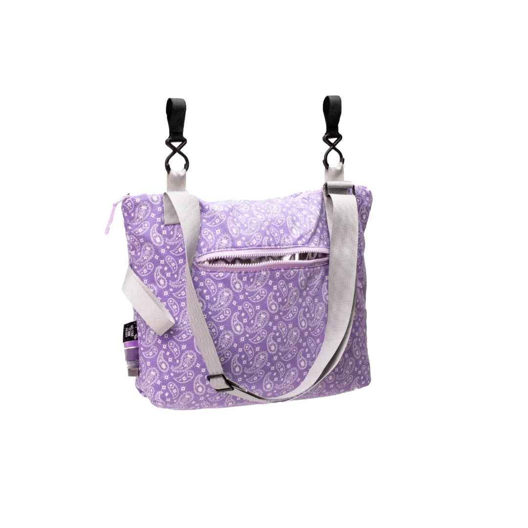 Lilac Paisley Stroller Bag