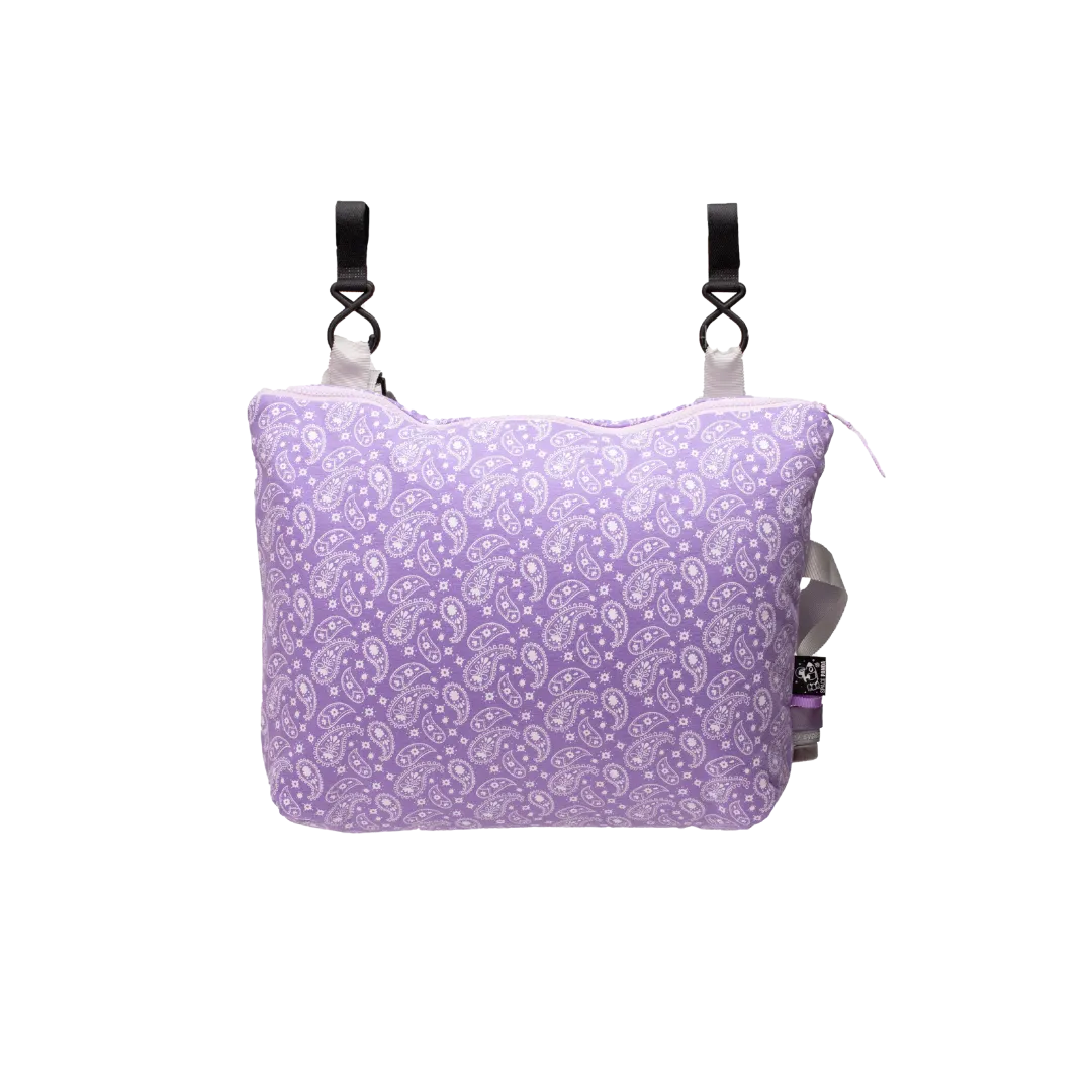 Lilac Paisley Stroller Bag