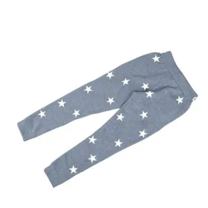 Loose Printed Star Casual Long Trousers