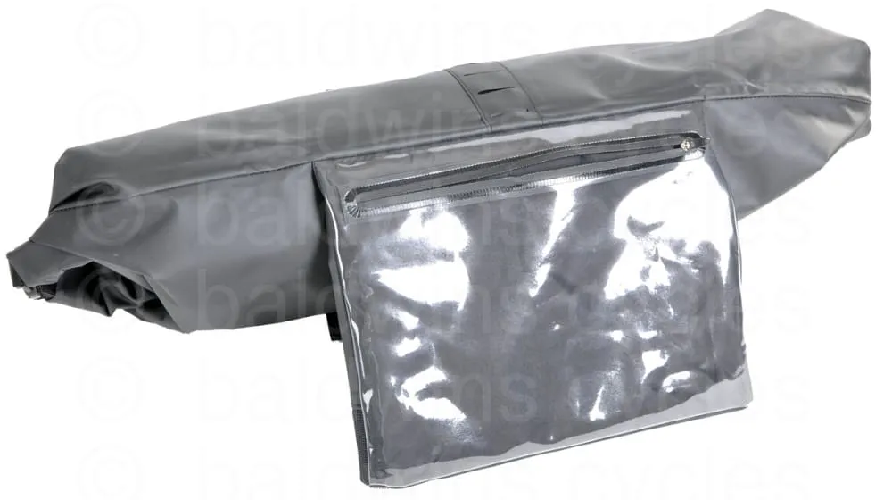Lotus H2O Waterproof Handlebar Bag in Black (8.4L)