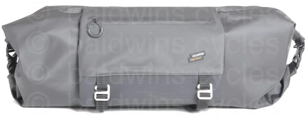Lotus H2O Waterproof Handlebar Bag in Black (8.4L)