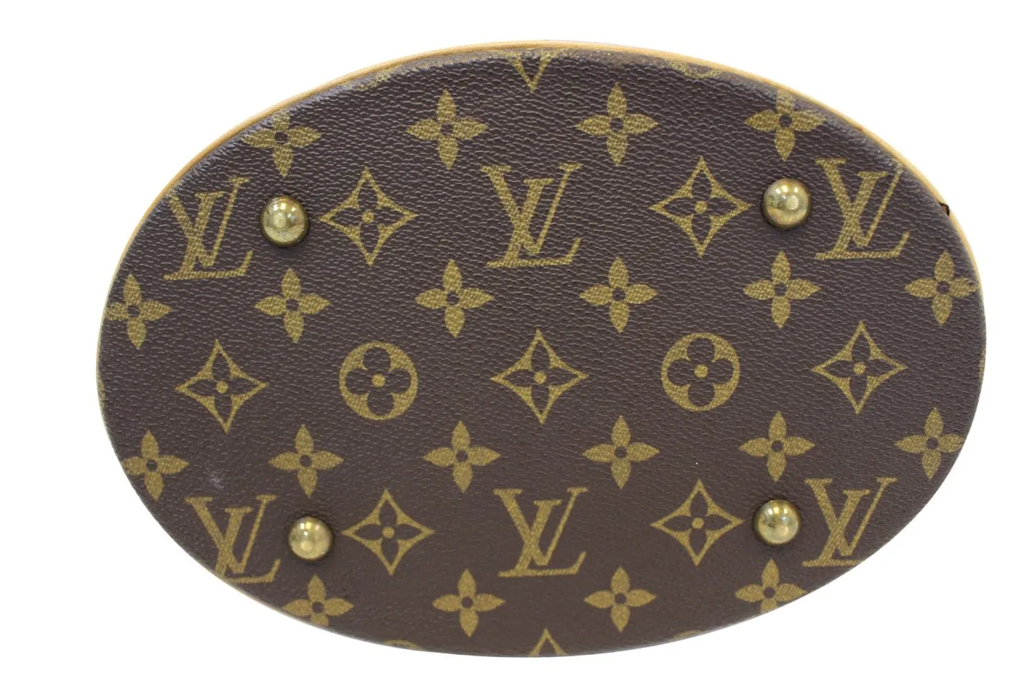 LOUIS VUITTON Monogram Canvas Bucket PM Shoulder Bag