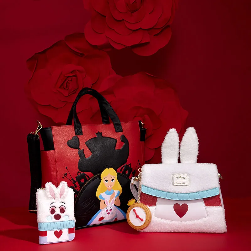 Loungefly Disney Alice In Wonderland Villains Convertible Backpack & Tote Bag