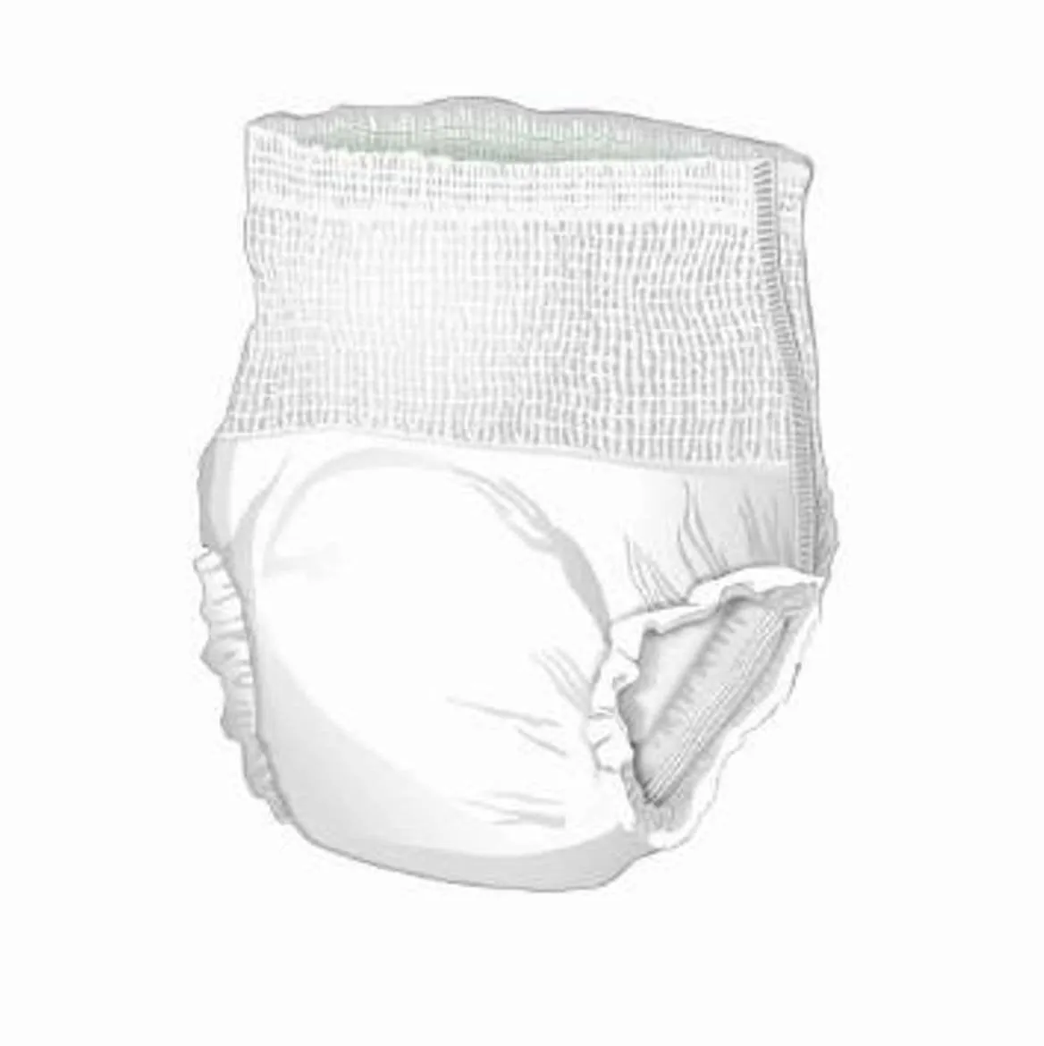McKesson StayDry Adult Underwear Medium - Case of 80 (20 per Bag, 4 Bags per Case)