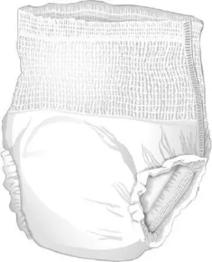 McKesson UWEMD Protective Underwear, Light Absorbency, Medium 32-44", Pack of 20