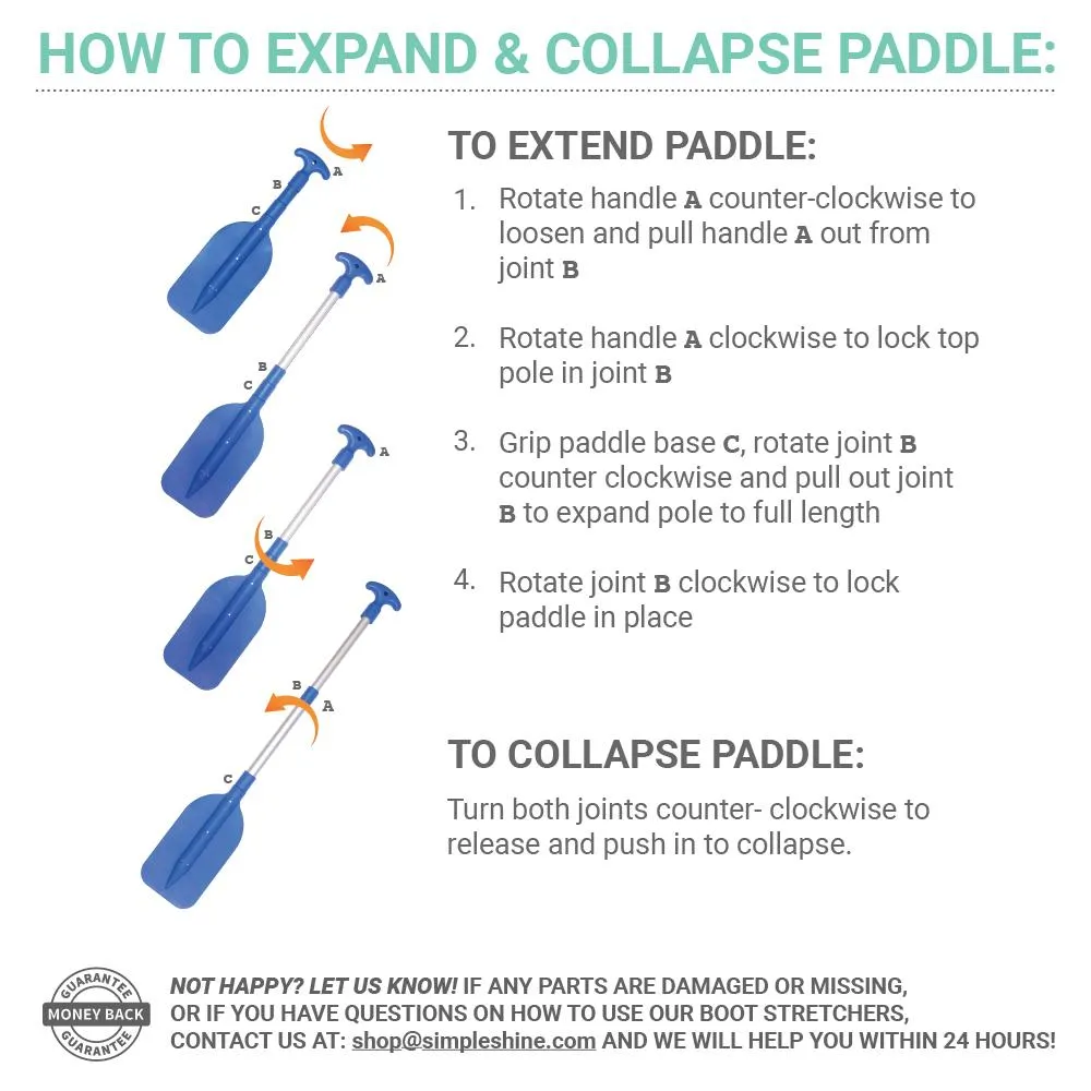Mini Telescoping Paddle