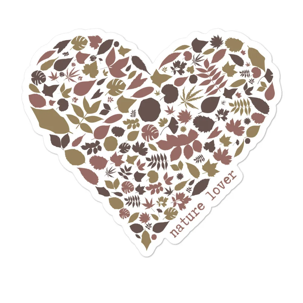 Nature Lover Bubble-free Stickers