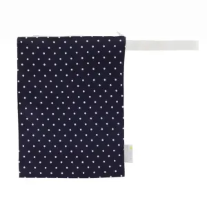 Navy Dots - Travel Happens™ Medium Wet Bags