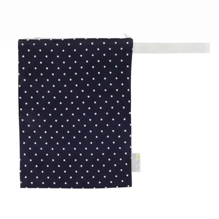 Navy Dots - Travel Happens™ Medium Wet Bags