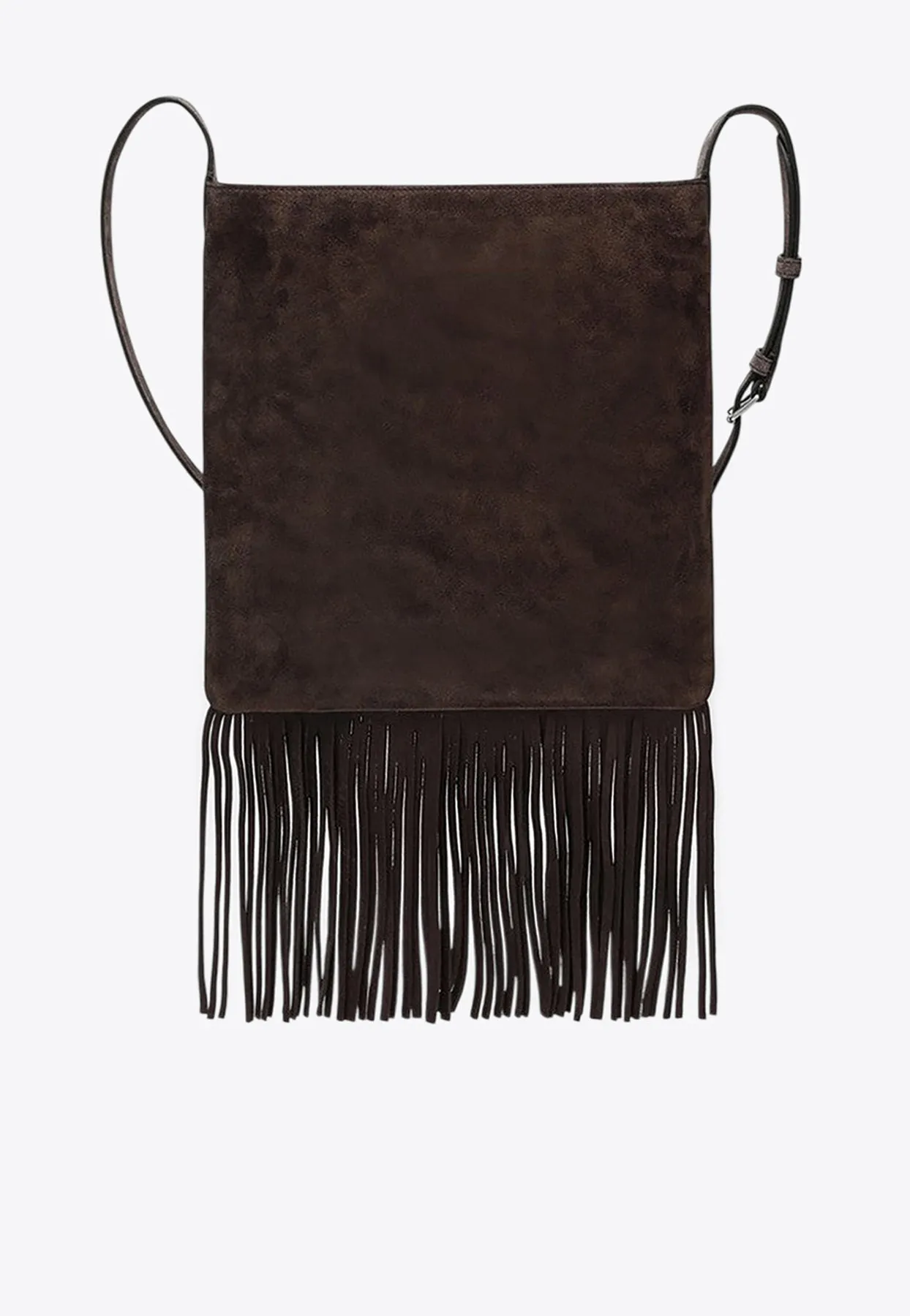 Nellcote VLogo Fringed Messenger Bag