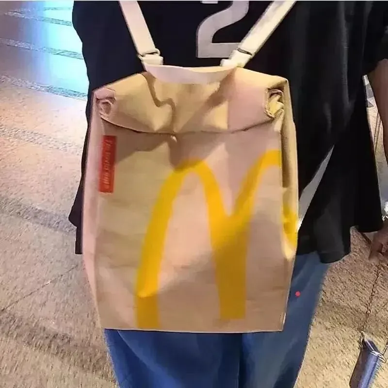 New McDonalds Backpack - Realistic Fast Food Gift Gag Spoof