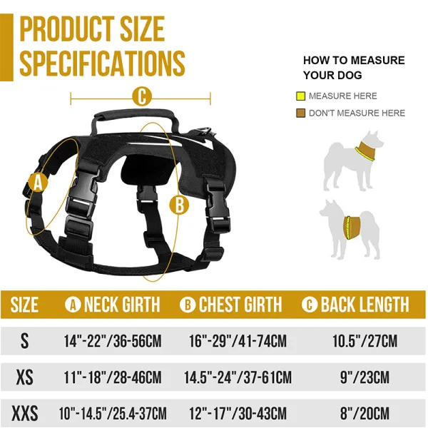 ONETIGRIS X ARMOR MINI Dog Harness