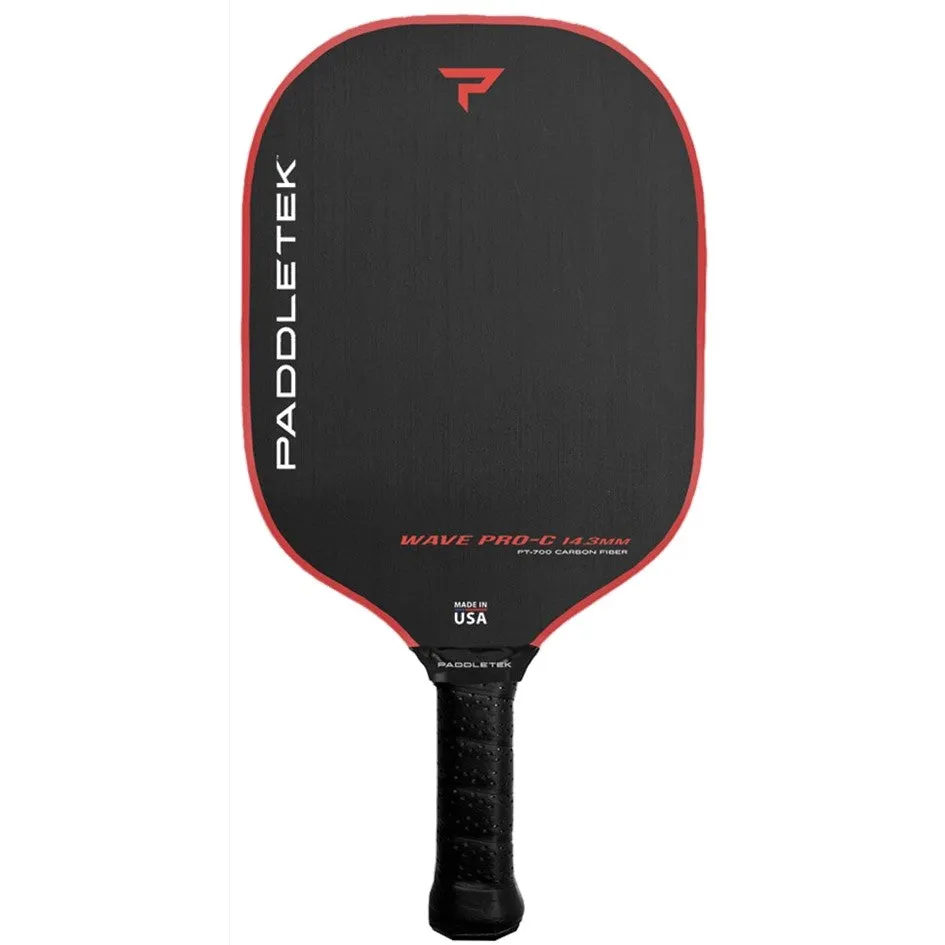 Paddletek Tempest Wave Pro-C 14.3 Wildfire Red Pickleball Paddle
