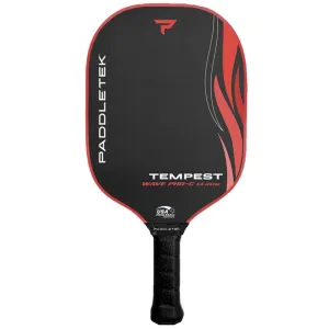Paddletek Tempest Wave Pro-C 14.3 Wildfire Red Pickleball Paddle