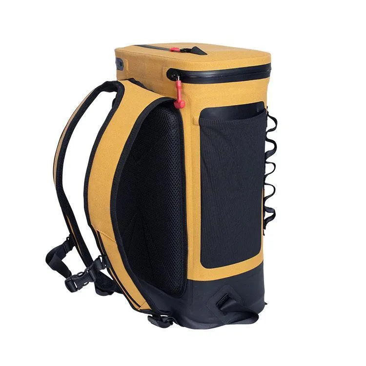 Red Waterproof Cool Bag Backpack - 15L