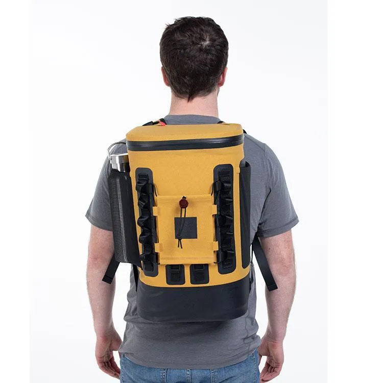 Red Waterproof Cool Bag Backpack - 15L