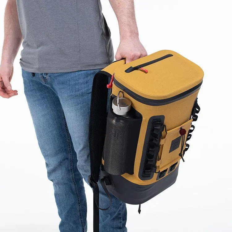 Red Waterproof Cool Bag Backpack - 15L