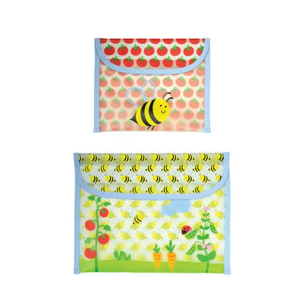 Reusable Garden Snack Bag 2pk - Green Sprouts Baby Stuff
