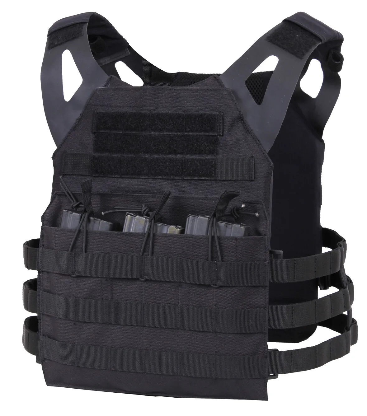 Rothco Lightweight Armor Plate Carrier Vest - Black