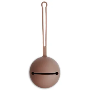 Silicone Pacifier Holder Case (Mauve)