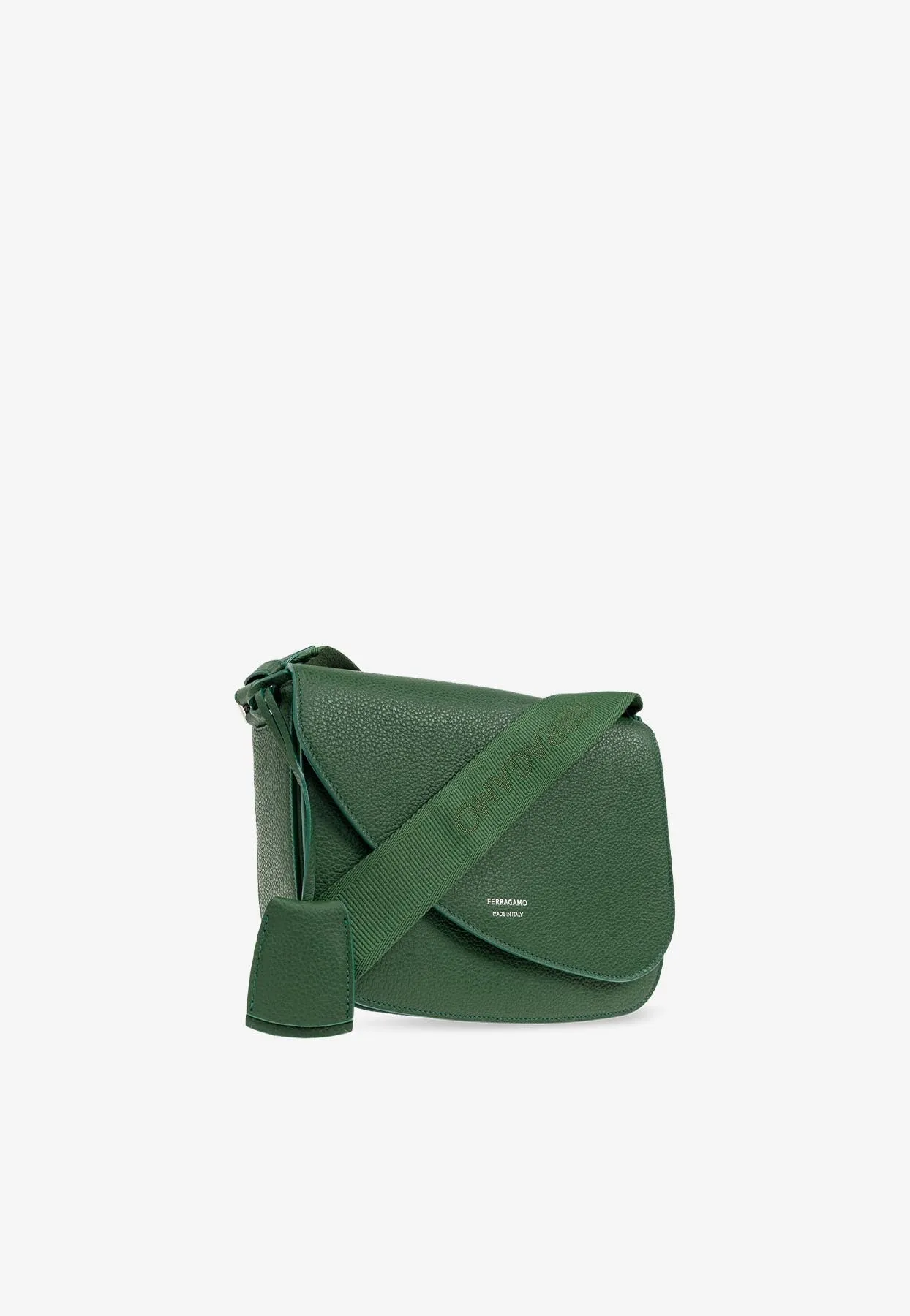 Small Fiamma Leather Messenger Bag