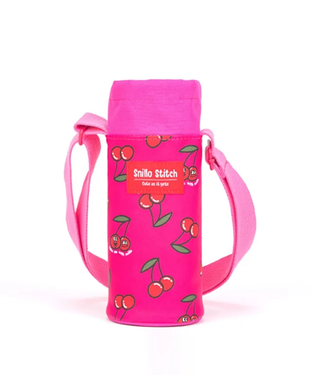 SNILLO STITCH Tumbler Pouch Cherry - Hot Pink
