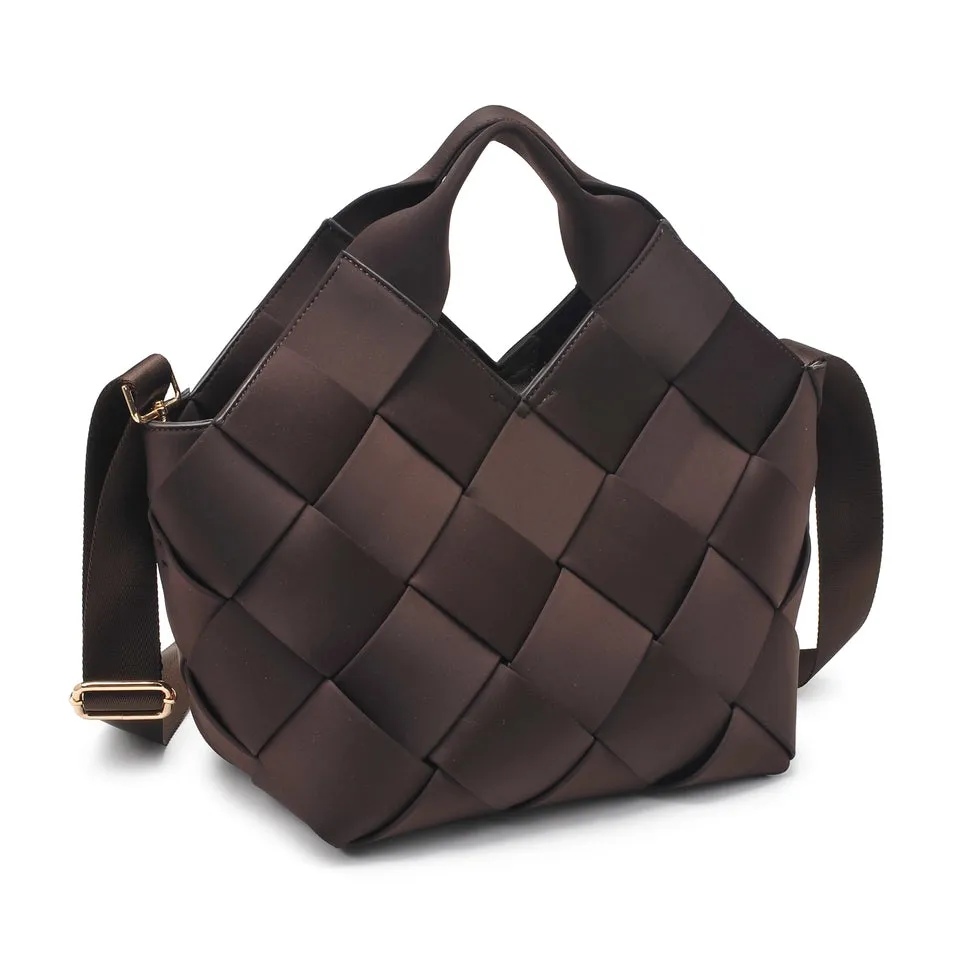 Sol and Selene - Resilience Woven Neoprene Tote (Chocolate)