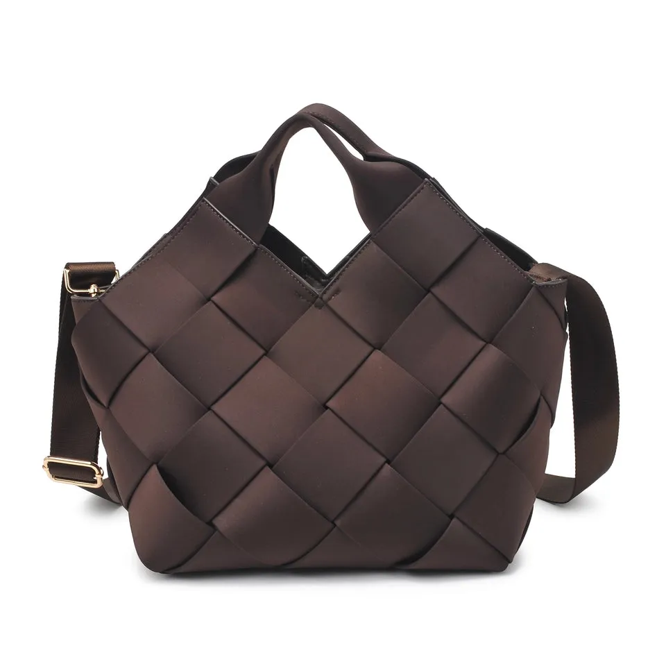 Sol and Selene - Resilience Woven Neoprene Tote (Chocolate)