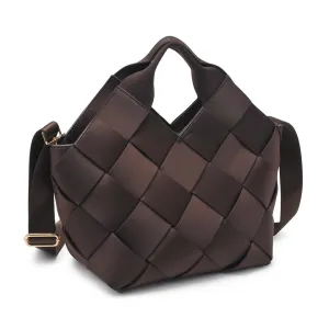 Sol and Selene - Resilience Woven Neoprene Tote (Chocolate)