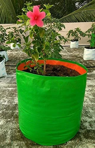 Spanker Grow Bags 250 GSM (18x18) Inch with Drain Holes for Terrace Gardening - Strong & Durable - Pack of 6 SSTP