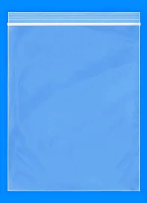 Spartan Industrial - 8” X 10” (200/1000 Pack) 2 Mil Clear Reclosable Zip Plastic Poly Bags with Resealable Lock Seal Zipper