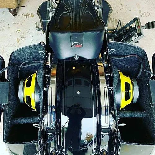 SPL Bagger Audio Harley Saddlebag 10" Speaker Rings & Install Kit