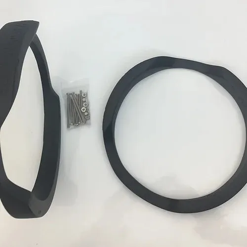 SPL Bagger Audio Harley Saddlebag 10" Speaker Rings & Install Kit