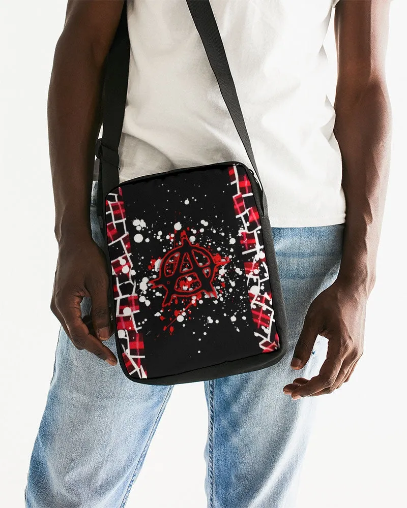 Splatter Punk Messenger Pouch