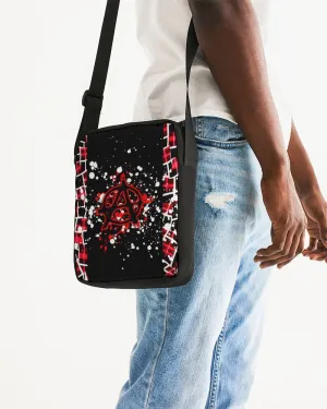 Splatter Punk Messenger Pouch