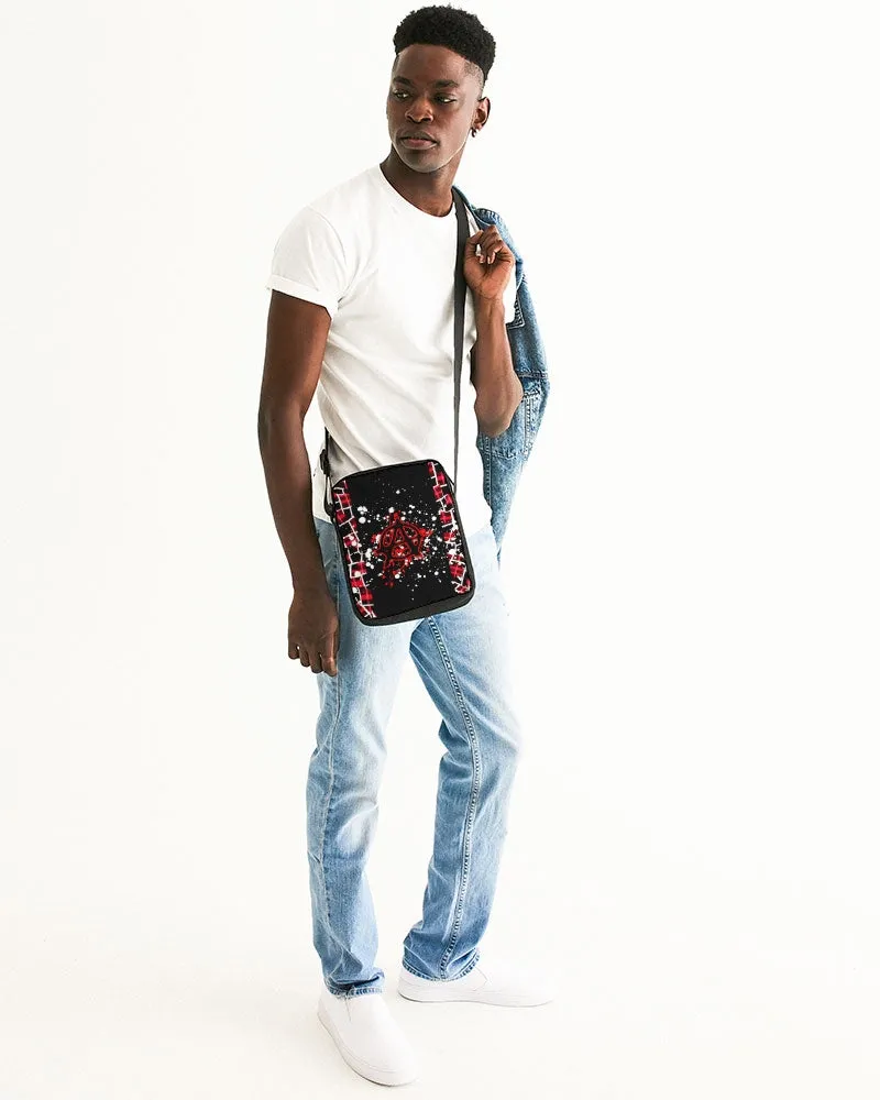 Splatter Punk Messenger Pouch