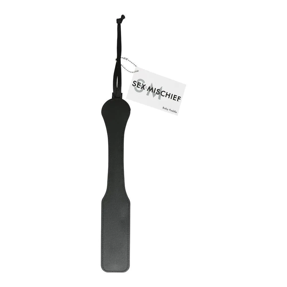 Sportsheets Black Vinyl Paddle, BABY