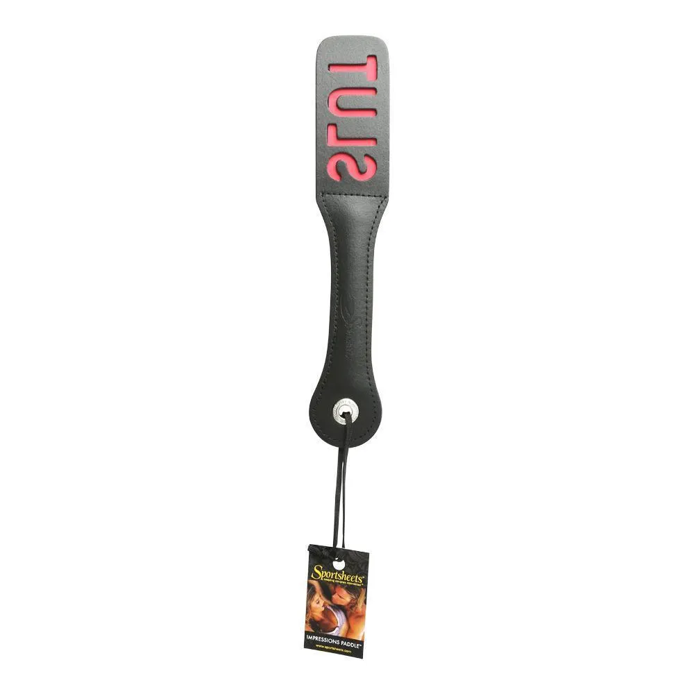 Sportsheets Slut Impression Paddle