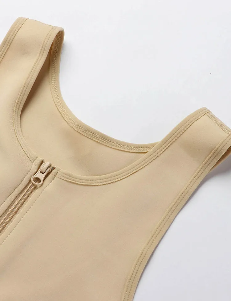 Steel Boned Plus Size Mens Body Shaper