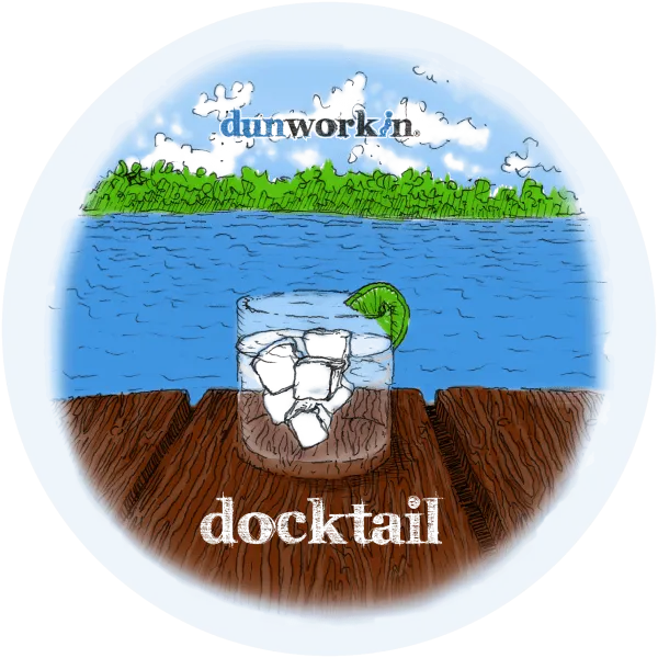 Sticker Docktail Round 4"