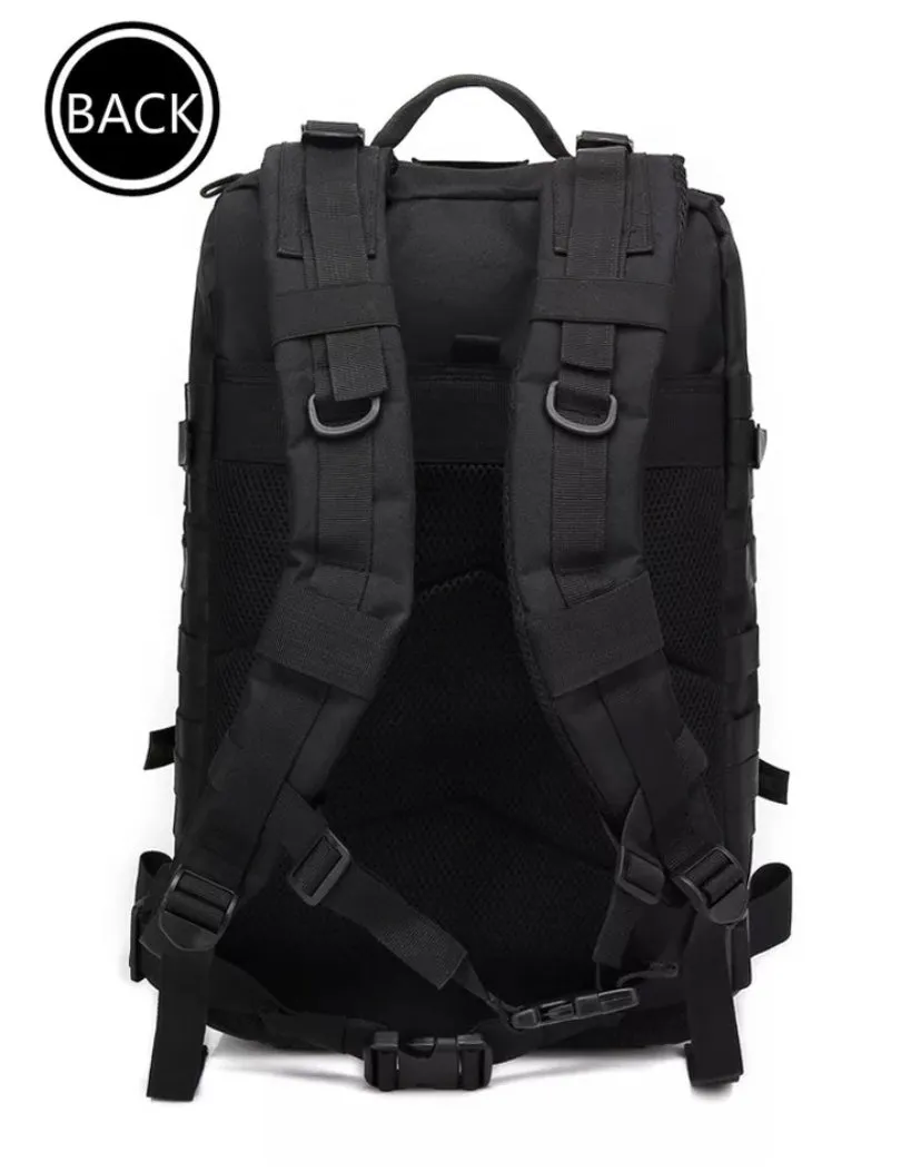 Tactical Backpack 900D Waterproof Bags-Black