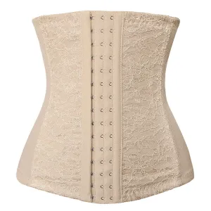 Tan Lace Waist Shaper