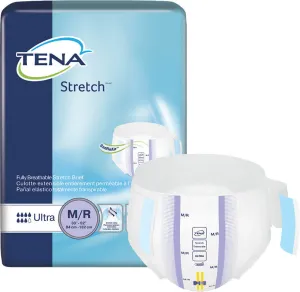 TENA® Stretch™ Ultra Incontinence Brief, Ultra Absorbency, Medium/Regular