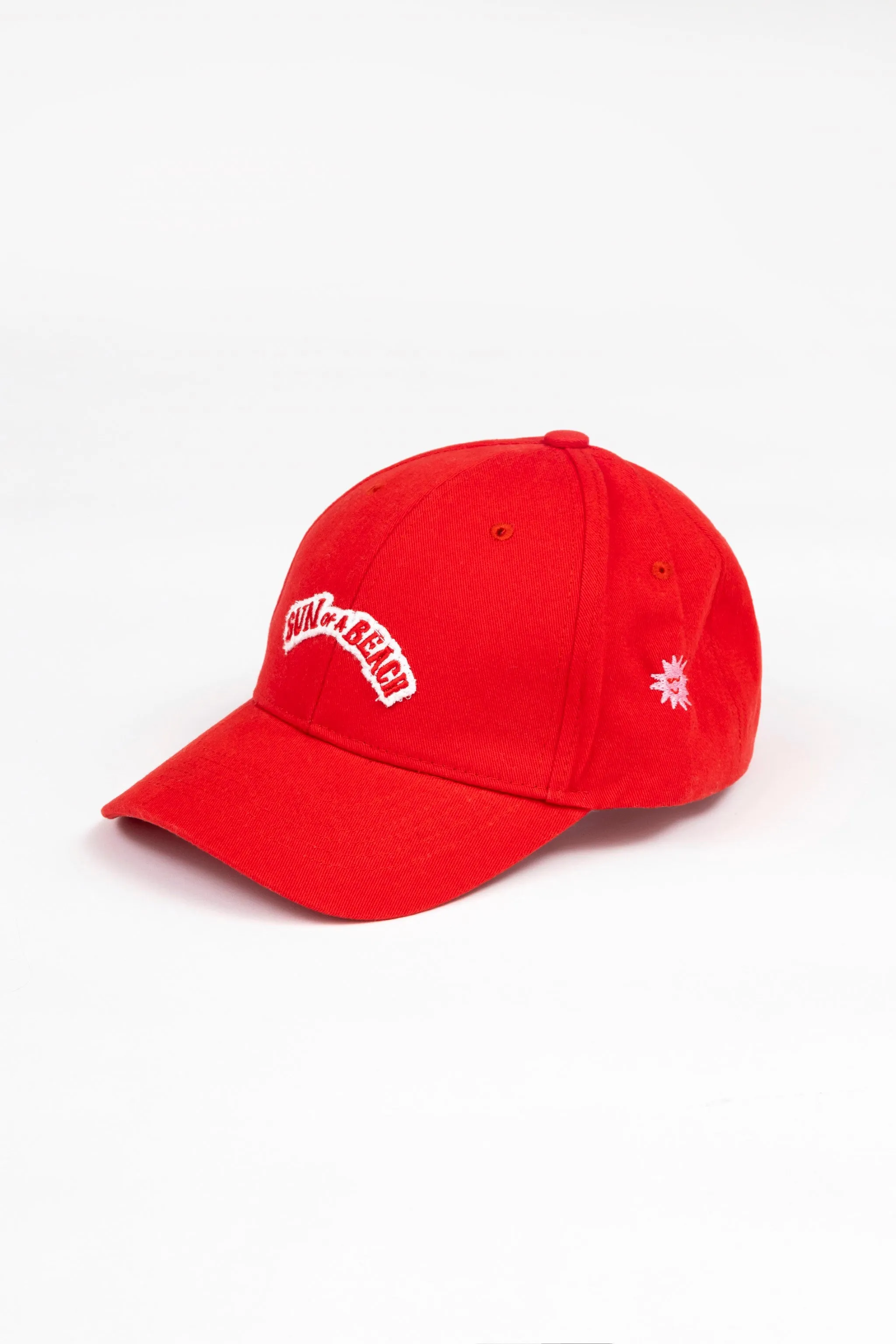 The Red Sun of a Beach Red | Baseball Cap