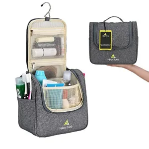 Travel Hanging Toiletry Bag By Hikenture | Cosmetics, Makeup And Toiletries Organizer | Compact