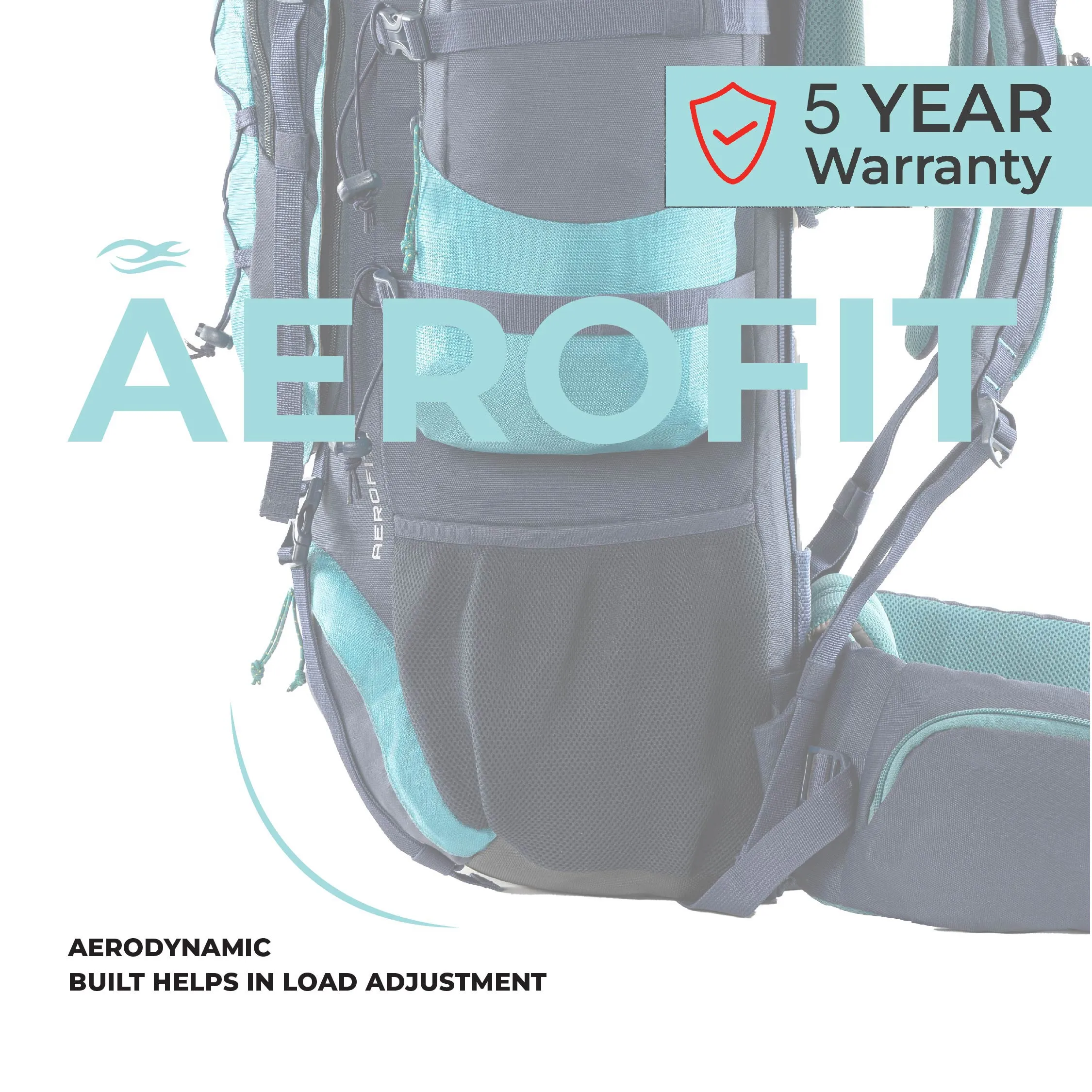 Tripole Walker Pro Metal Frame Rucksack with Rain Cover for Trekking & Travel | Front Opening | Laptop Sleeve | Men & Women | 5 Year Warranty | 80 Litre | Blue