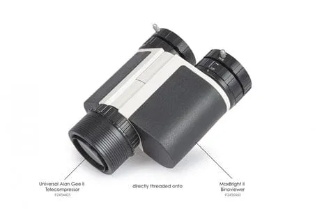 Universal Alan Gee II Telecompressor for Maxbright® II Binocular