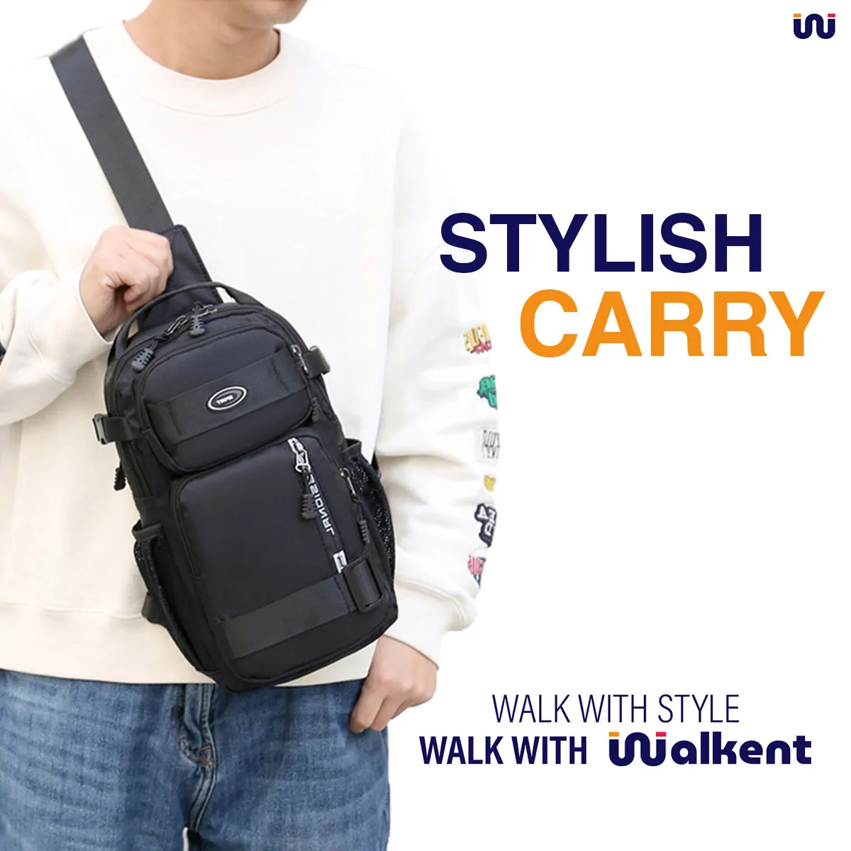 WALKENT Sling Cross Shoulder Bag  - Model Dexter