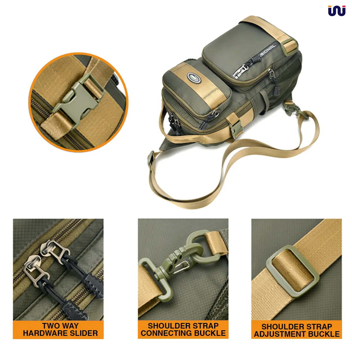 WALKENT Sling Cross Shoulder Bag  - Model Dexter